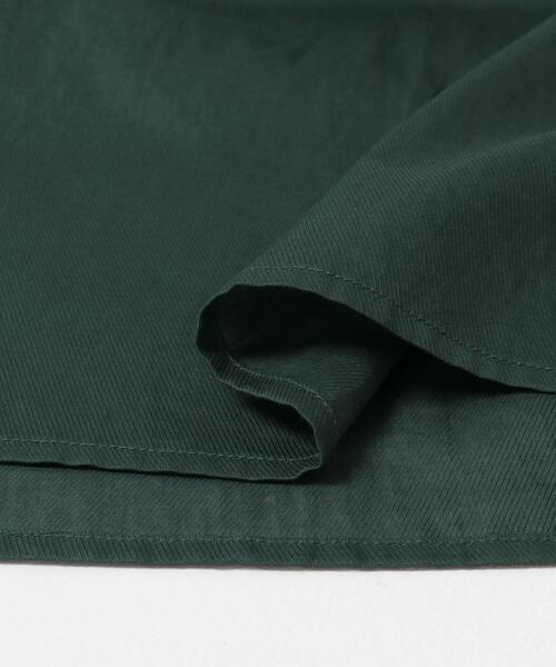 URBAN RESEARCH DOORS(アーバンリサーチドアーズ)の「コットンツイル2WAYギャザーブラウス(シャツ/ブラウス・レディース・グリーン/ブラウン/ブラック・MEDIUM)」の8枚目の写真