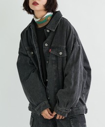 A.D.C.L. | 体型カバーが叶う王道ウォッシュデニムビッグGジャン(デニムジャケット)