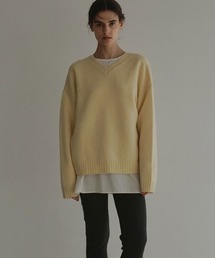【再入荷!/ZOZO限定カラー】Vネック2wayニットプルオーバー