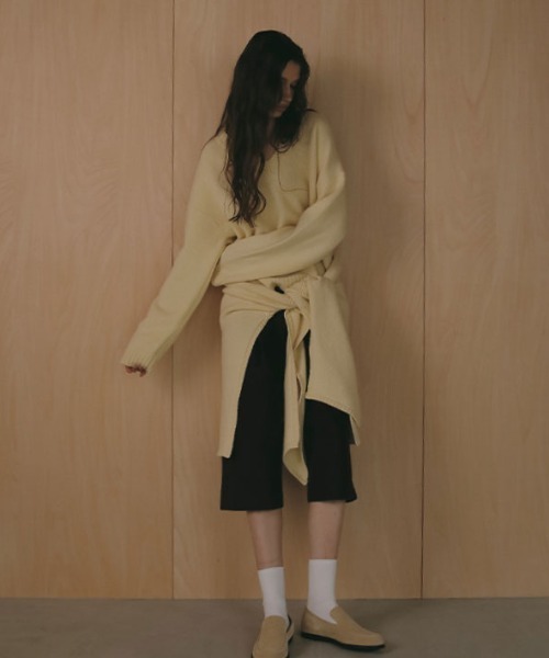 再入荷！/ZOZO限定カラー】Vネック2wayニットプルオーバー（ニット