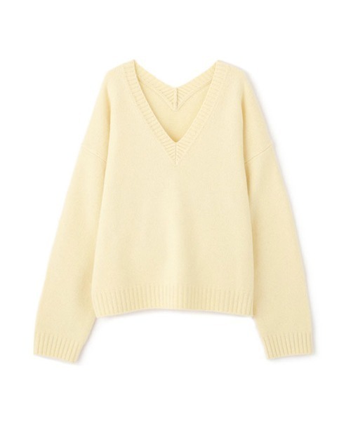 ETRE TOKYO(エトレトウキョウ)の「【再入荷!/ZOZO限定カラー】Vネック2wayニットプルオーバー(ニット/セーター・レディース・ネイビー/イエロー/オフホワイト/グレー・FREE)」の14枚目の写真