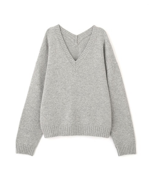 ETRE TOKYO(エトレトウキョウ)の「【再入荷!/ZOZO限定カラー】Vネック2wayニットプルオーバー(ニット/セーター・レディース・ネイビー/イエロー/オフホワイト/グレー・FREE)」の18枚目の写真