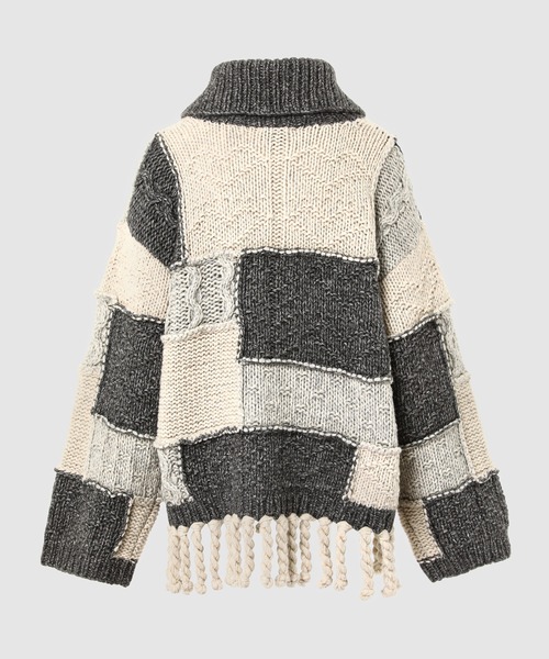 GANNI(ガニー)の「Wool Cotton Mix Knit Sweater(ニット/セーター・レディース・その他・S-M/L-XL)」の2枚目の写真