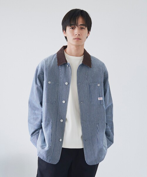 SMITH'S(スミス)の「SMITH'S(スミス)別注デニムカバーオール(カバーオール・メンズ・ネイビー/その他1/コバルトブルー・S/M/L/XL)」の18枚目の写真