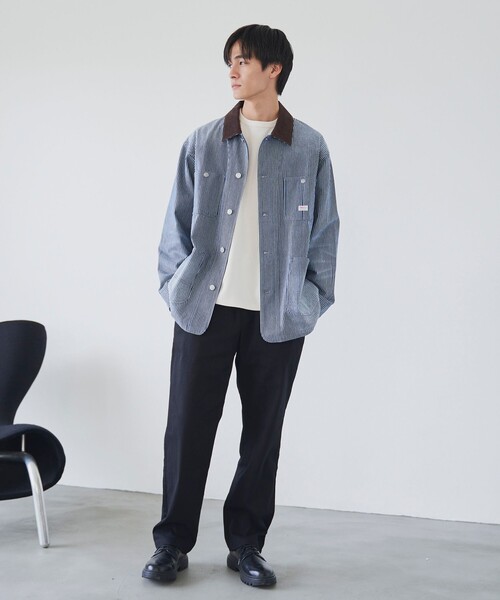 SMITH'S(スミス)の「SMITH'S(スミス)別注デニムカバーオール(カバーオール・メンズ・ネイビー/その他1/コバルトブルー・S/M/L/XL)」の19枚目の写真