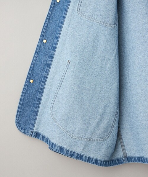 SMITH'S(スミス)の「SMITH'S(スミス)別注デニムカバーオール(カバーオール・メンズ・ネイビー/その他1/コバルトブルー・S/M/L/XL)」の7枚目の写真