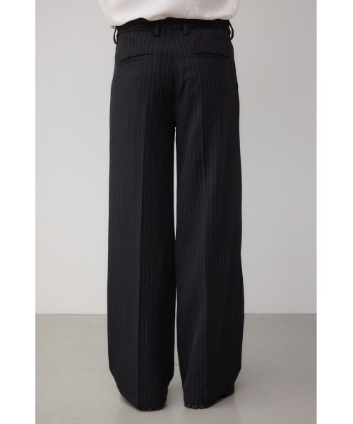 AZUL by moussy（アズールバイマウジー）の「ペンシルストライプワイドパンツ（スラックス・メンズ・ブルー系その他3/ブラック系その他・MEDIUM/LARGE）」の7枚目の写真