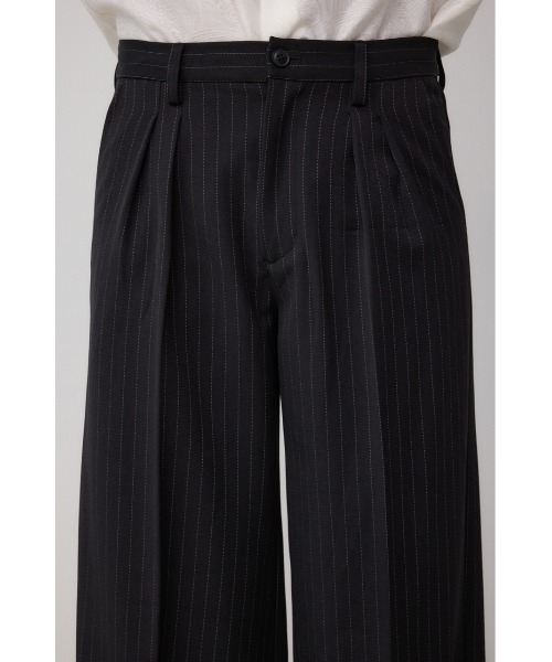 AZUL by moussy（アズールバイマウジー）の「ペンシルストライプワイドパンツ（スラックス・メンズ・ブルー系その他3/ブラック系その他・MEDIUM/LARGE）」の8枚目の写真