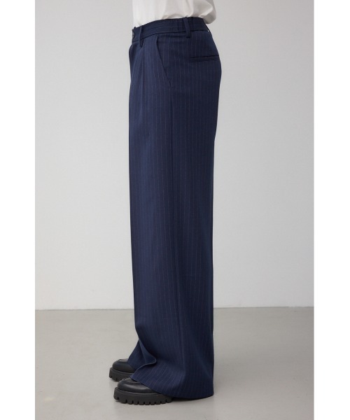 AZUL by moussy（アズールバイマウジー）の「ペンシルストライプワイドパンツ（スラックス・メンズ・ブルー系その他3/ブラック系その他・MEDIUM/LARGE）」の15枚目の写真