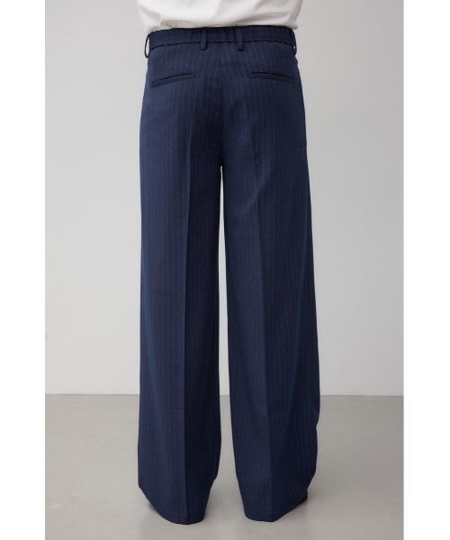 AZUL by moussy（アズールバイマウジー）の「ペンシルストライプワイドパンツ（スラックス・メンズ・ブルー系その他3/ブラック系その他・MEDIUM/LARGE）」の16枚目の写真