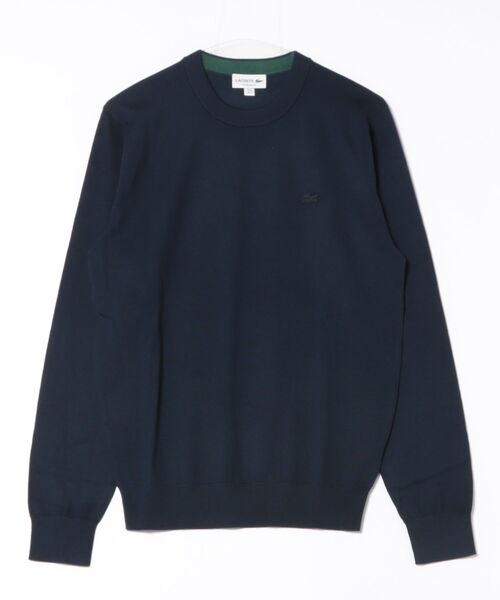 LACOSTE(ラコステ)の「《LACOSTE》AH1969(ニット/セーター・メンズ・ネイビー/ブラック・5/4/3)」の2枚目の写真