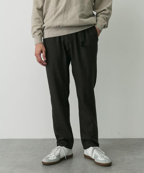 [別注]GRAMICCI LANATEC ウールライクトラウザー Mサイズ 黒 セール】『イージーケア/ウォッシャブル』『別注』GRAMICCI LANATEC