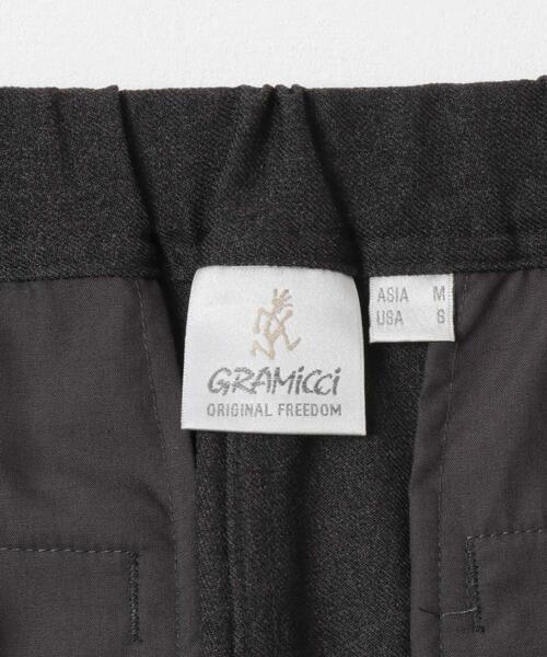 Gramicci（グラミチ）の「『別注』GRAMICCI　LANATECウールライクトラウザー（その他パンツ・メンズ・グレー/ブラック/ネイビー/ダークブラウン/モカ/チャコールグレー・LARGE/MEDIUM/SMALL）」の13枚目の写真
