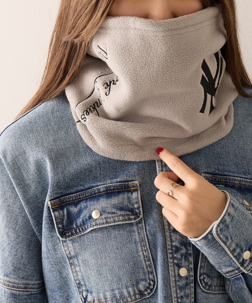 セール】【MLB】フリースネックウォーマー ロサンゼルス・ドジャース