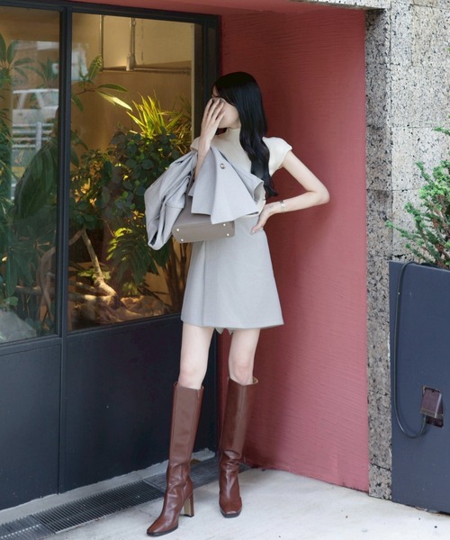 ACYM（アシーム）の「【ZOZO限定】トリニティテーラードジャケット（テーラードジャケット・レディース・ベージュ/ダークグレー/ベージュ系その他・FREE）」の8枚目の写真