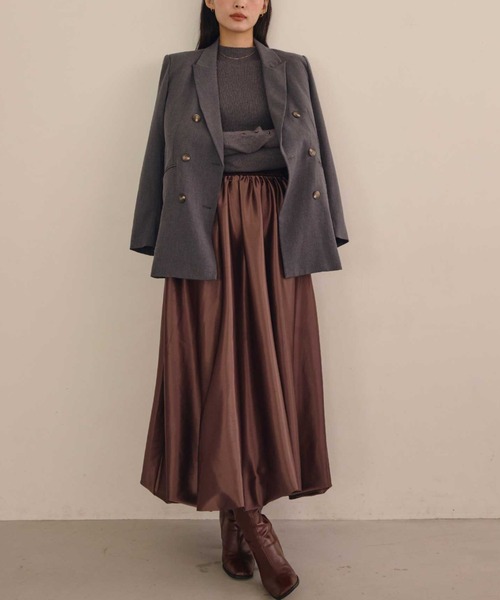 ACYM（アシーム）の「【ZOZO限定】トリニティテーラードジャケット（テーラードジャケット・レディース・ベージュ/ダークグレー/ベージュ系その他・FREE）」の16枚目の写真