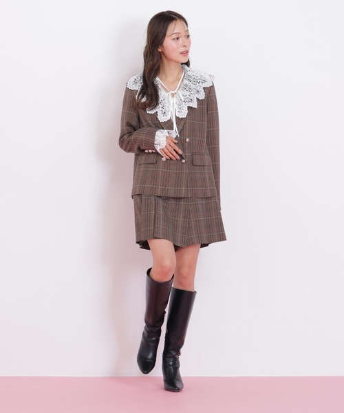 JILL by JILL STUART(ジルバイジルスチュアート)の「◇レース衿ブラウス(シャツ/ブラウス・レディース・ホワイト/ブラック・FREE)」の13枚目の写真