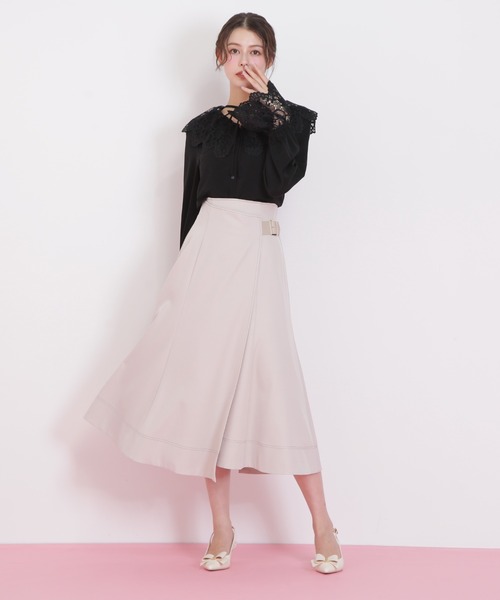 JILL by JILL STUART(ジルバイジルスチュアート)の「◇レース衿ブラウス(シャツ/ブラウス・レディース・ホワイト/ブラック・FREE)」の21枚目の写真