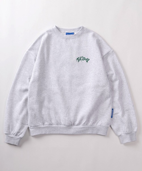 Tom&Jerry(トムアンドジェリー)の「【72】【TOM&JERRY/トムとジェリー】スケボー バックプリント 裏起毛 スウェット(スウェット・メンズ・アッシュグレー/ブルー/ブラック/ライトパープル・M/L/XL)」の5枚目の写真