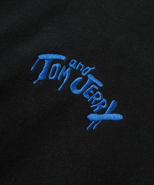 Tom&Jerry(トムアンドジェリー)の「【72】【TOM&JERRY/トムとジェリー】スケボー バックプリント 裏起毛 スウェット(スウェット・メンズ・アッシュグレー/ブルー/ブラック/ライトパープル・M/L/XL)」の13枚目の写真