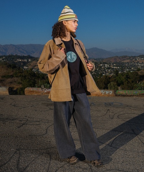 HUF（ハフ）の「UNION CORDUROY SHACKET（その他トップス・メンズ・ベージュ系その他/ネイビー・L/XL/S/M/XXL）」の3枚目の写真