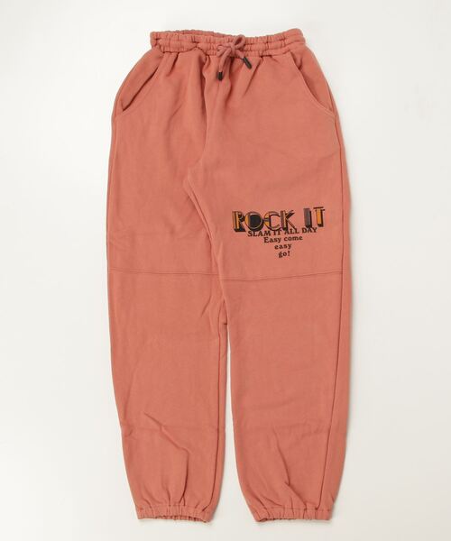 F.O.KIDS(エフオーキッズ)の「F.O.KIDS/エフオーキッズ カラバリグラフィック プリントデザインスウェットパンツ(スウェットパンツ・キッズ・パープル/グレー/ピンク/イエロー/グリーン/チャコール・140/150/160)」の1枚目の写真