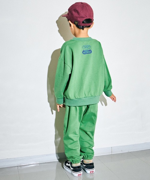 F.O.KIDS(エフオーキッズ)の「F.O.KIDS/エフオーキッズ カラバリグラフィック プリントデザインスウェットパンツ(スウェットパンツ・キッズ・パープル/グレー/ピンク/イエロー/グリーン/チャコール・140/150/160)」の15枚目の写真