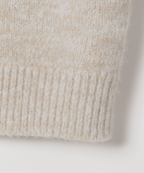 BAYFLOW（ベイフロー）の「フリンジニットベスト（ベスト・レディース・オフホワイト/グレー/ブラウン・FREE）」の13枚目の写真