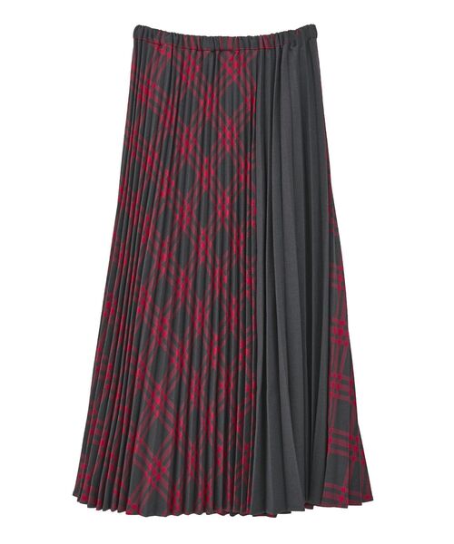 AMERICAN HOLIC（アメリカンホリック）の「【選べる丈】アソートチェックプリーツスカート（スカート・レディース・ブルー/グレー/レッド・L/M）」の7枚目の写真