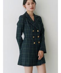 MERCURYDUO | 【WEB限定カラーあり】2WAYフィット&フレアジャケットワンピース(ワンピース)