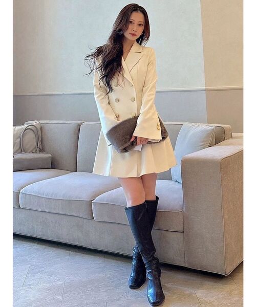 セール】【WEB限定カラーあり】2WAYフィット&フレアジャケット