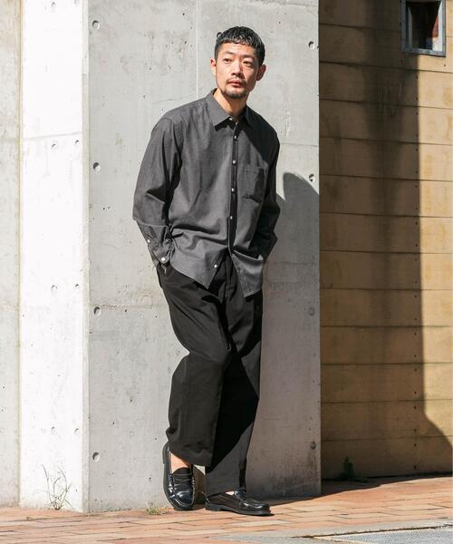 pablo vinci シンセティックレザーワイドスラックス pablo vinci シンセティックレザーワイドスラックス pablo vinci