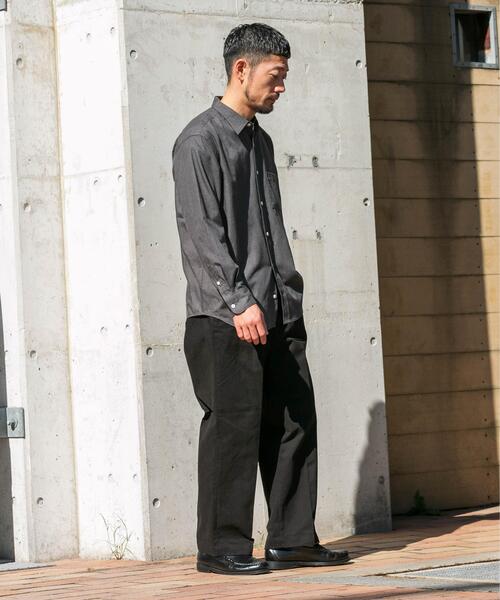 URBAN RESEARCH ROSSO MEN(アーバンリサーチロッソメン)の「『XLサイズあり』ストレッチモールスキン1タックワイドスラックス(その他パンツ・メンズ・ダークブラウン/ベージュ/ブラック・LARGE/X-LARGE/MEDIUM)」の7枚目の写真