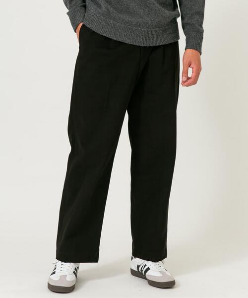 URBAN RESEARCH ROSSO MEN(アーバンリサーチロッソメン)の「『XLサイズあり』ストレッチモールスキン1タックワイドスラックス(その他パンツ・メンズ・ダークブラウン/ベージュ/ブラック・LARGE/X-LARGE/MEDIUM)」の8枚目の写真