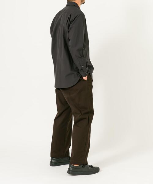 URBAN RESEARCH ROSSO MEN（アーバンリサーチロッソメン）の「『XLサイズあり』ストレッチモールスキン1タックワイドスラックス（その他パンツ・メンズ・ダークブラウン/ベージュ/ブラック・LARGE/X-LARGE/MEDIUM）」の7枚目の写真