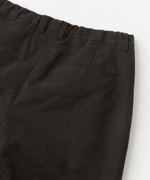 XLサイズあり』ストレッチモールスキン1タックワイドスラックス