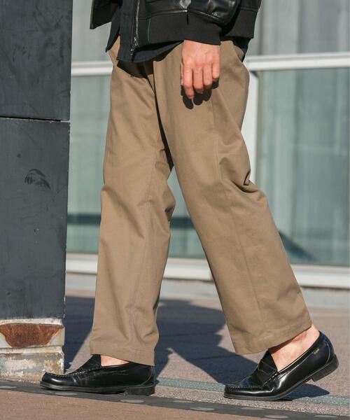 URBAN RESEARCH ROSSO MEN（アーバンリサーチロッソメン）の「『XLサイズあり』ストレッチモールスキン1タックワイドスラックス（その他パンツ・メンズ・ダークブラウン/ベージュ/ブラック・LARGE/X-LARGE/MEDIUM）」の12枚目の写真