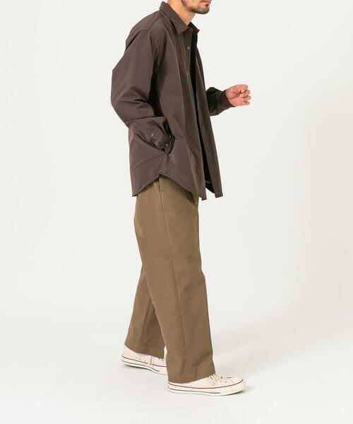 URBAN RESEARCH ROSSO MEN（アーバンリサーチロッソメン）の「『XLサイズあり』ストレッチモールスキン1タックワイドスラックス（その他パンツ・メンズ・ダークブラウン/ベージュ/ブラック・LARGE/X-LARGE/MEDIUM）」の19枚目の写真