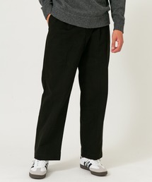 URBAN RESEARCH ROSSO MEN | 『XLサイズあり』ストレッチモールスキン1タックワイドスラックス(その他パンツ)