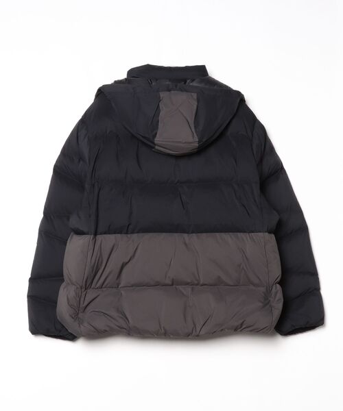 セール】NB GREY カラーブロックダウンジャケット（ダウンジャケット