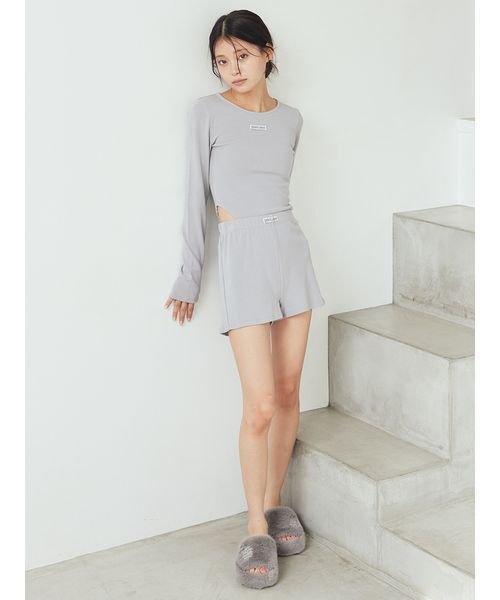 リブレオタードロンT（ルームウェア/パジャマ）｜gelato pique