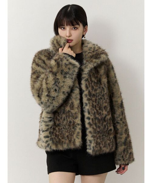 MURUA(ムルーア)の「レオパードフェイクファーコート(その他アウター・レディース・その他/その他2・FREE)」の20枚目の写真