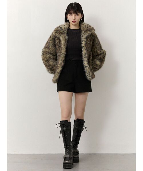 MURUA(ムルーア)の「レオパードフェイクファーコート(その他アウター・レディース・その他/その他2・FREE)」の22枚目の写真