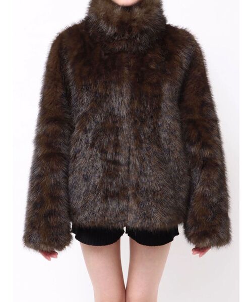 MURUA(ムルーア)の「レオパードフェイクファーコート(その他アウター・レディース・その他/その他2・FREE)」の15枚目の写真