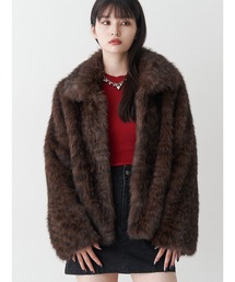 MURUA | レオパードフェイクファーコート(その他アウター)