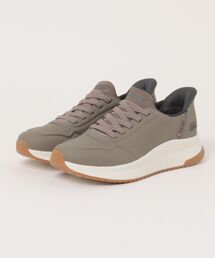 SKECHERS | SKECHERS スケッチャーズ SLIP-INS スリップインズ BOBS SPORT SQUAD 4-DIRECT STEP【軽量】メンズスニーカー(ボブススクワッド4) 118424(スニーカー)