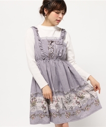 axes femme | クラシックパネル柄ワンピース(ワンピース)