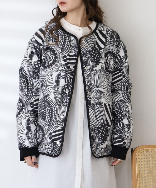 BARNDOOR(バーンドア)の「中綿リバーシブルJKT(ダウンジャケット/コート・レディース・マスタード/ブラック/レッド・FREE)」の16枚目の写真