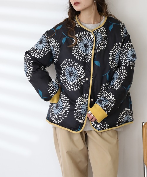 BARNDOOR(バーンドア)の「中綿リバーシブルJKT(ダウンジャケット/コート・レディース・マスタード/ブラック/レッド・FREE)」の18枚目の写真