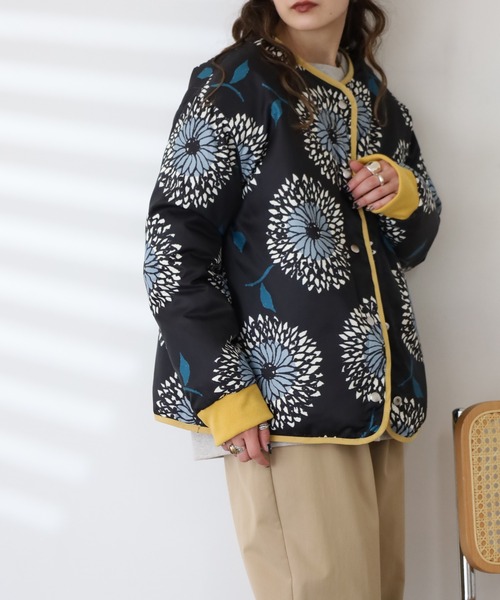 BARNDOOR(バーンドア)の「中綿リバーシブルJKT(ダウンジャケット/コート・レディース・マスタード/ブラック/レッド・FREE)」の21枚目の写真